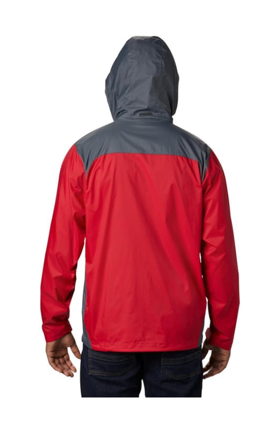 Columbia Men's
Glennaker Lake Rain
Jacket Mountain
Red Graphite