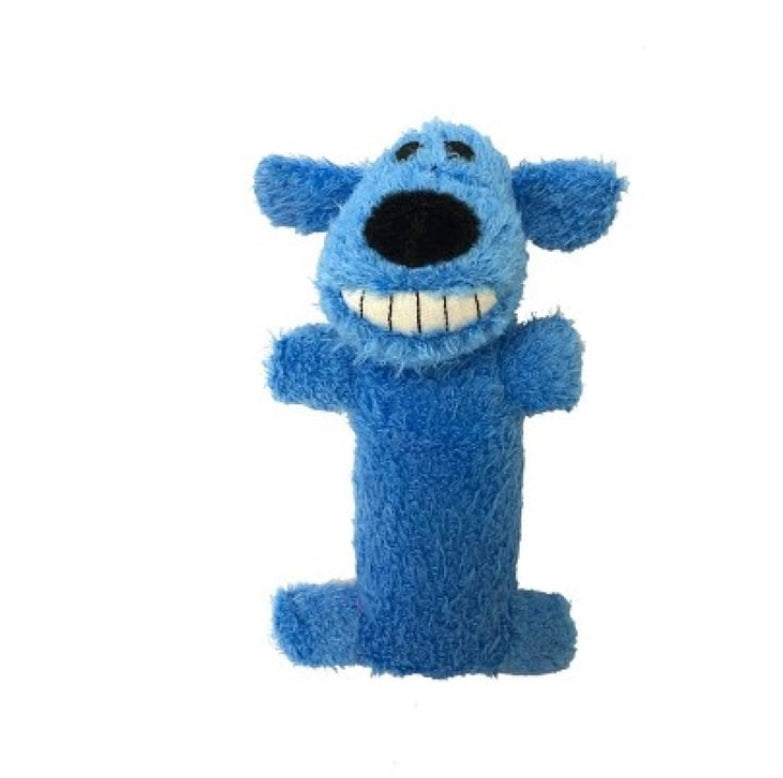 Multipet 6" Loofa the Original Blue Dog Toy