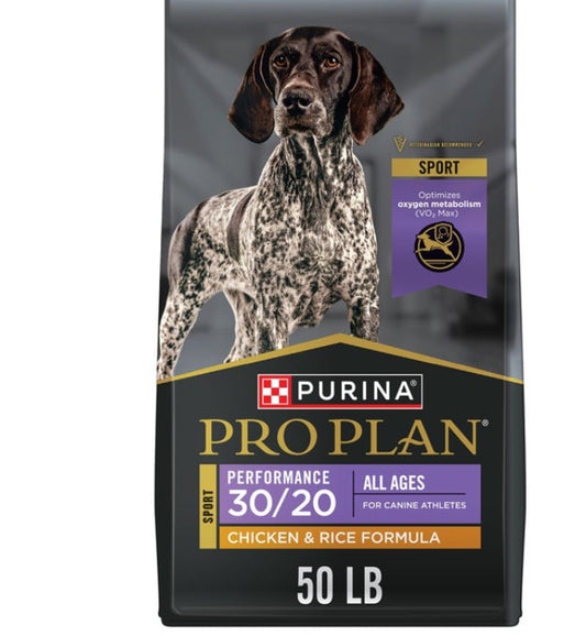 Pro Plan Dry Dog Food
Sport Performance 30/20
Formula