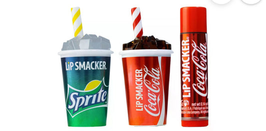 Lip Smacker Beverage Cup Sprite & Coke Lip
Balm (3 ct)