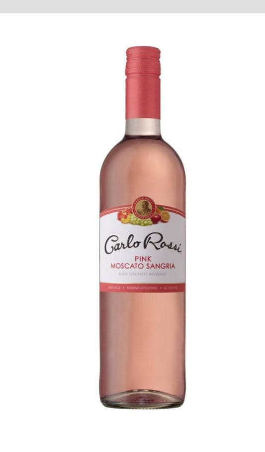 Carlo Rossi Pink Moscato
Sangria Bottle California