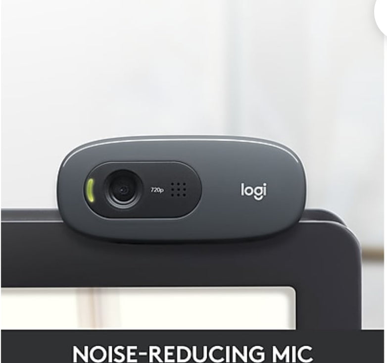 Logitech C270 HD
Webcam with Noise-Reducing Mics for Video
Calls