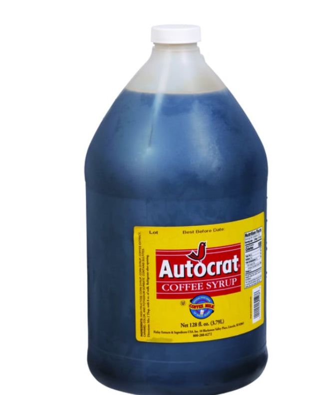 Autocrat Coffee Syrup
(128 oz)