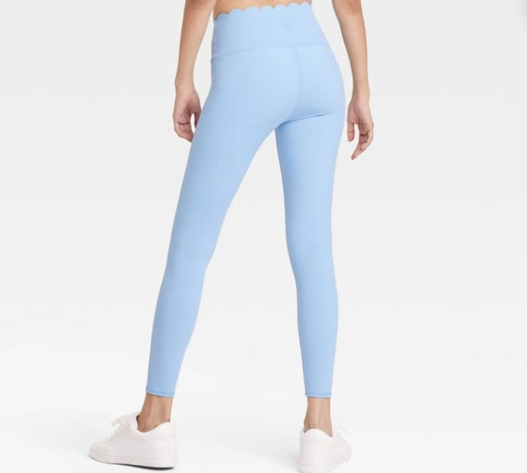 JoyLab Women's Scallop Detail High-Rise
7/8 Leggings