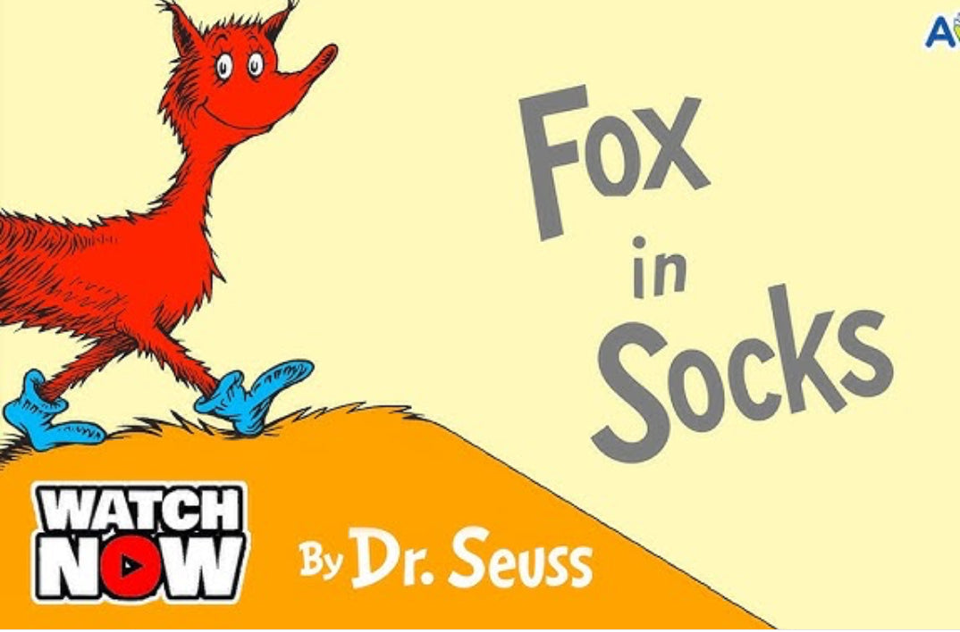 iDrSeuss Fox in Socks