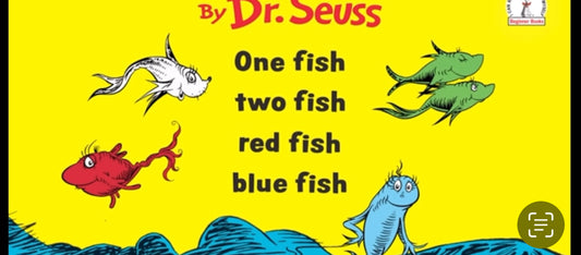 iDrSeuss “1 Fish 2 Fish Red Fish Blue Fish”