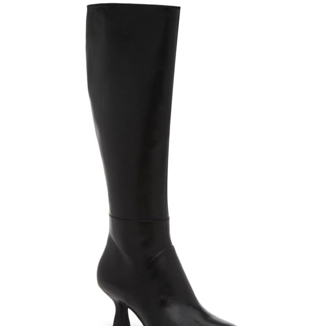 iKimK La Dolce Vita Ashton Boot Black Leather