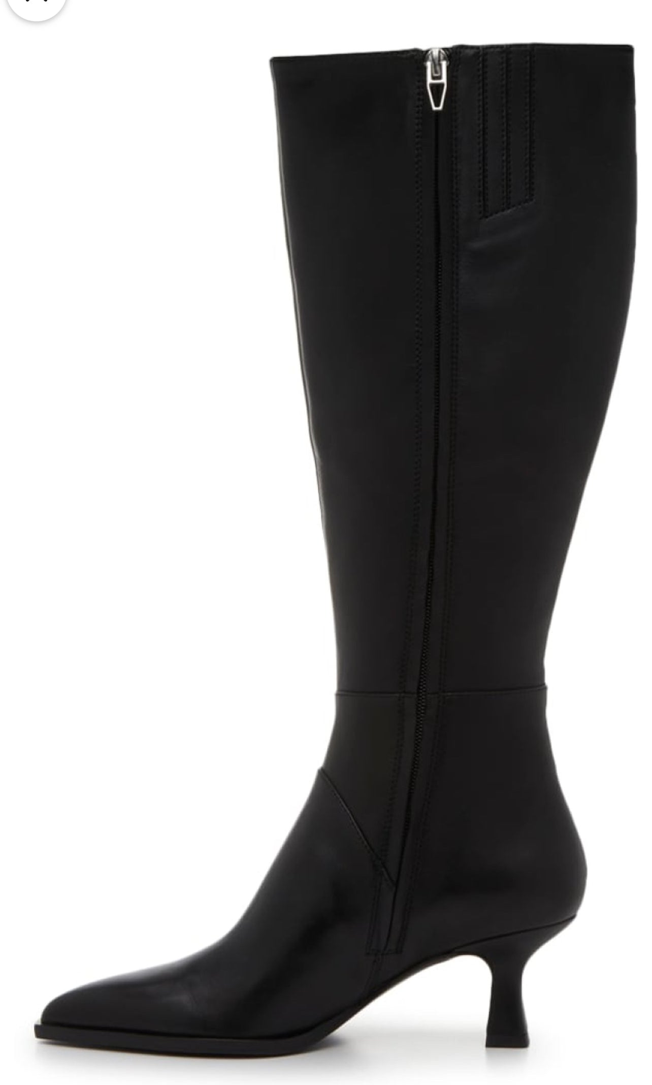 iKimK La Dolce Vita Ashton Boot Black Leather