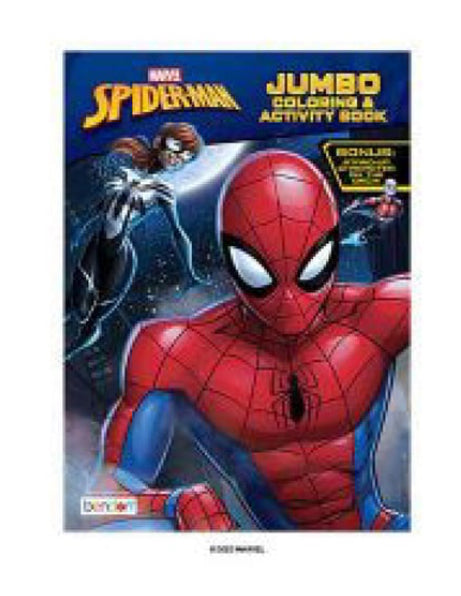 Spider-Man Jumbo Coloring & Activity Book