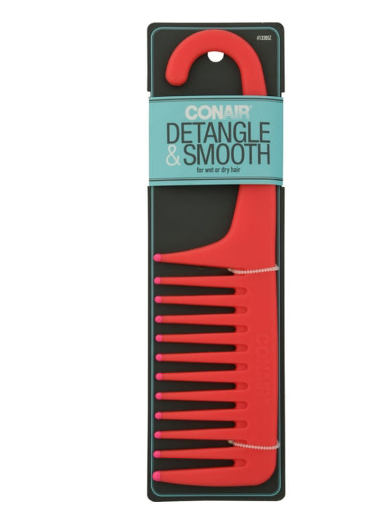 HairBinB Conair Detangle & Smooth Comb