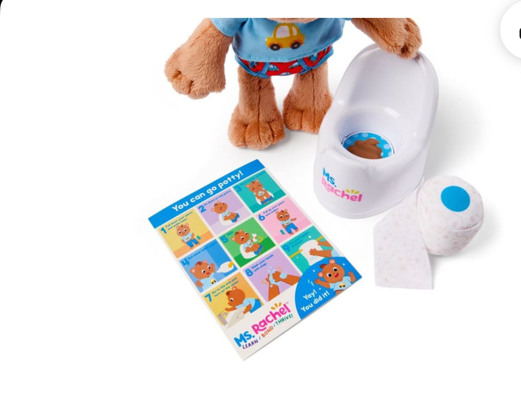 WithMsRachel Ms. Rachel Bean Potty Stuffed Animal
