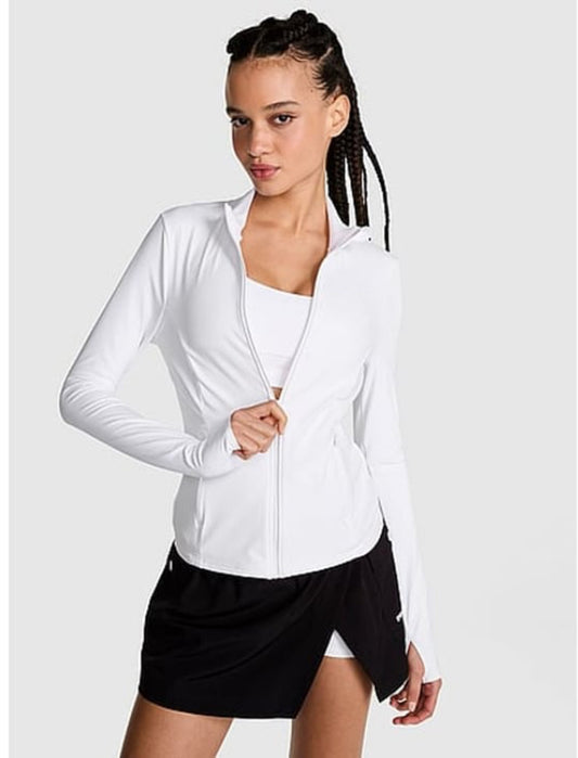 iKimK Pink Relay Full-Zip Jacket