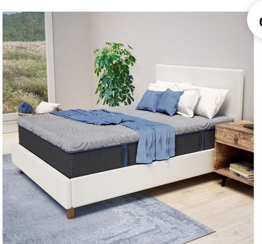 iTupac Novaform Cooling Gel Memory Foam 12" Queen Mattress