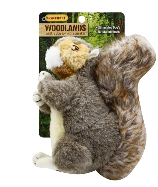 Ruffin' It Woodlands Dog Toy with Squeaker