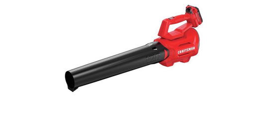 iTupac Craftsman CMCBL700D1 Handheld Axial 90 MPH Max 340 CFM 90 V20 Leaf Blower kit with Battery & Charge -
