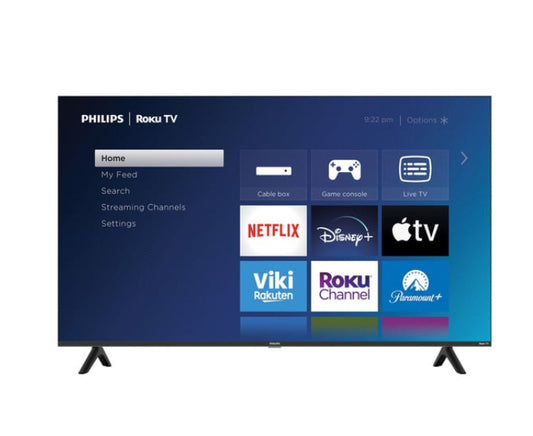 iTupac Philips PUL66 UHD Roku 55" Smart TV with 3-Year Coverage