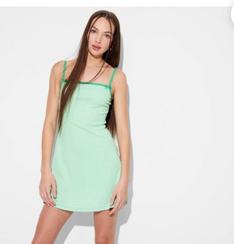 iKimK Wild Fable Slip Mini Dress