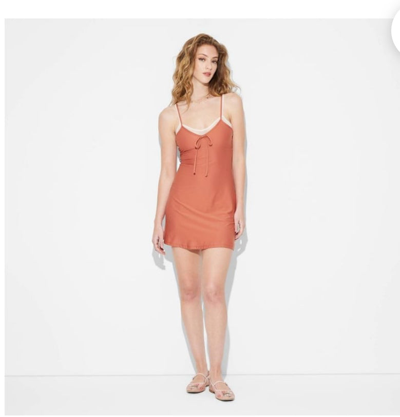 iKimK Wild Fable Women's Layed Mini Dress