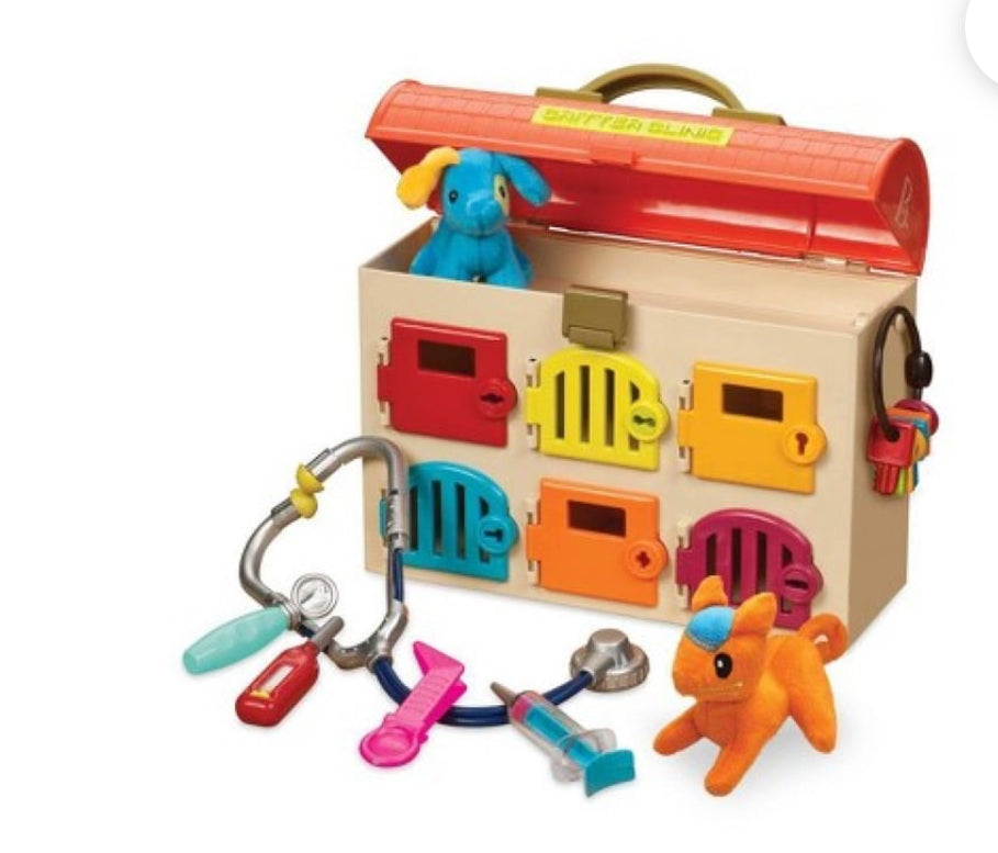 WithMsRachel B Toys Kids Critter Clinic Toy Vet Kit