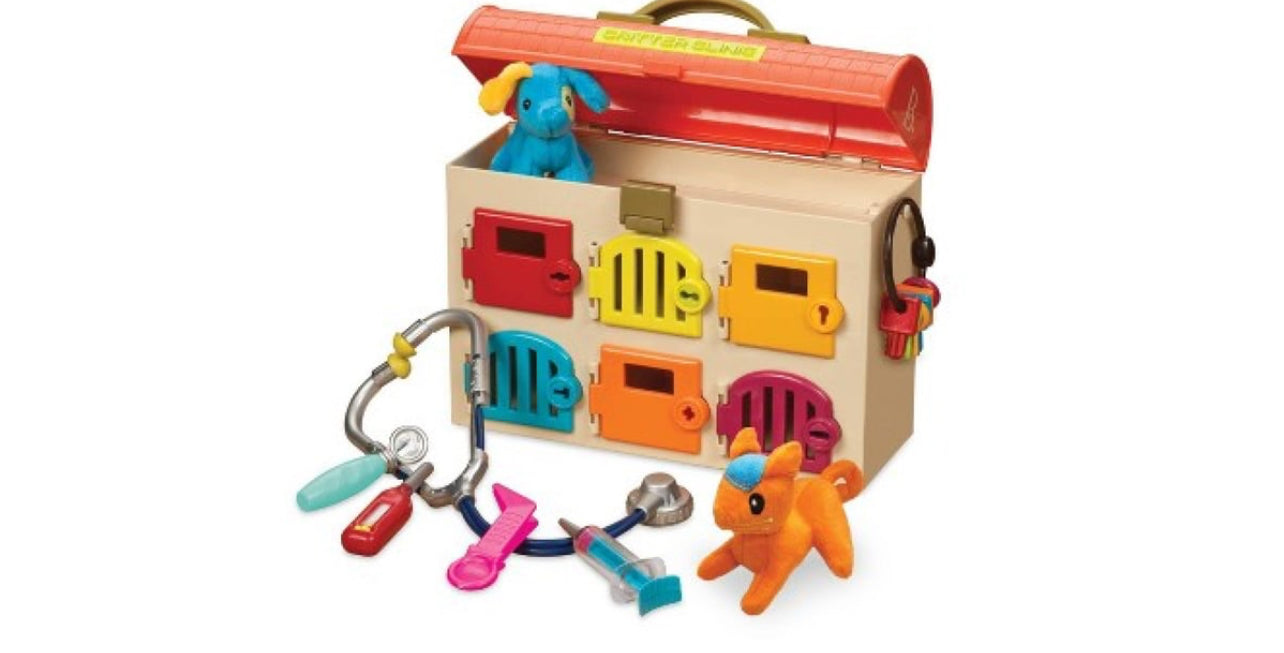 WithMsRachel B Toys Kids Critter Clinic Toy Vet Kit