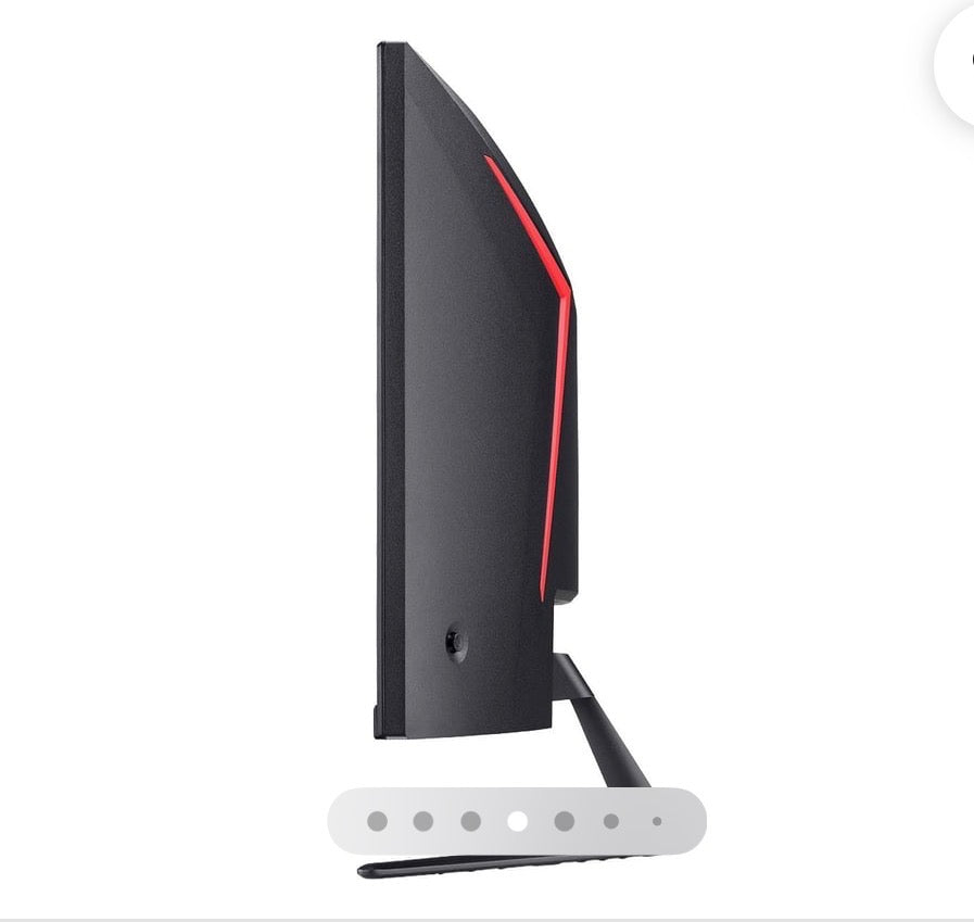 Acer - Nitro ED34OCUR Gaming 34" 1500R 21:9 Curved QHD 120Hz 1ms FreeSync Premium Gaming Monitor with HDR10 (DisplayPort, HDMI) - Black