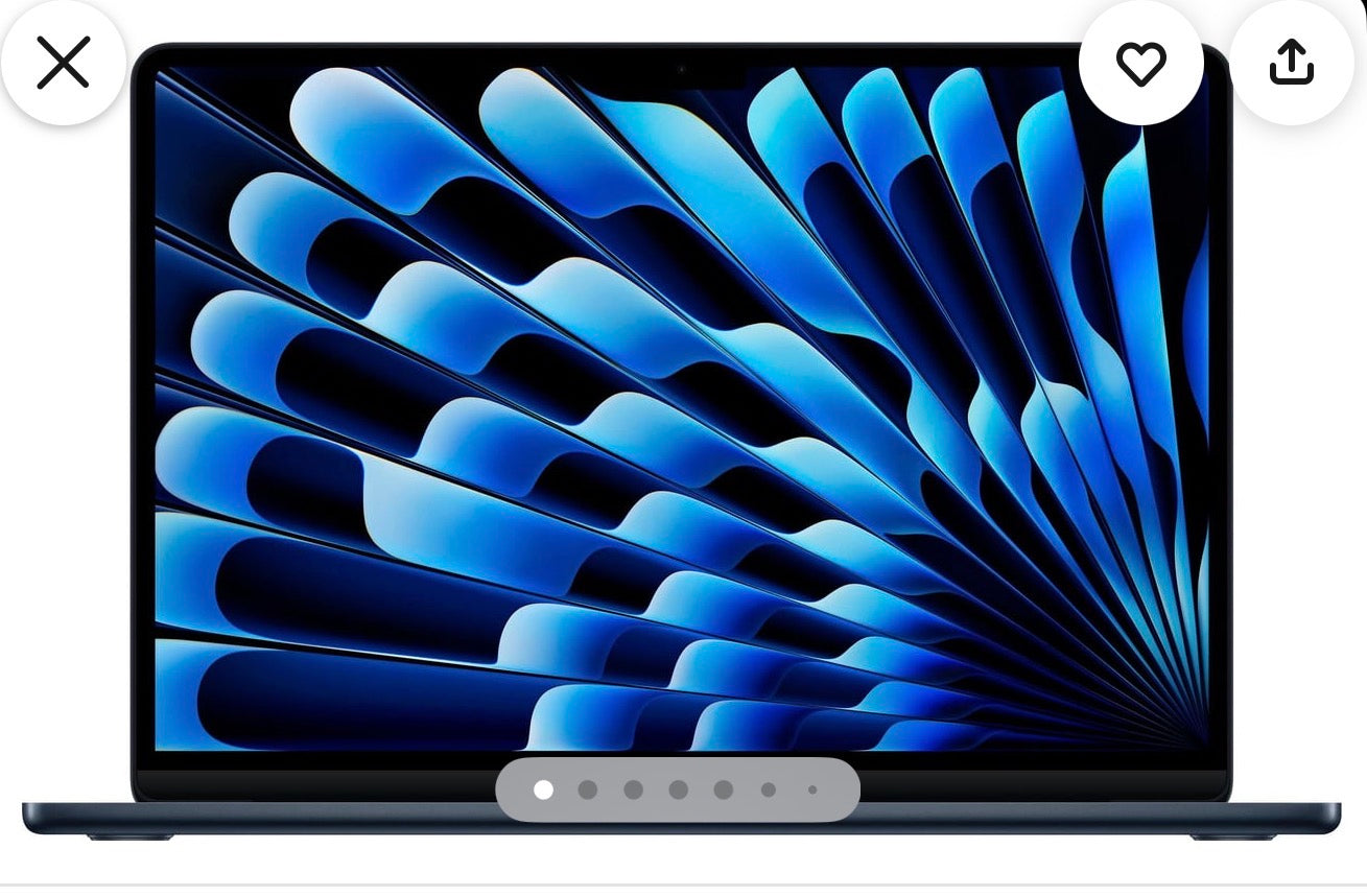 Apple - MacBook Air 13-inch Laptop - Apple M4 chip Built for Apple Intelligence - 16GB Memory - 256GB SSD