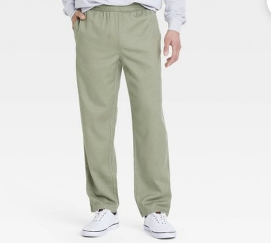iGraceland Goodfellow & Co. Men's Straight Fit Pull-On Cream Pants
