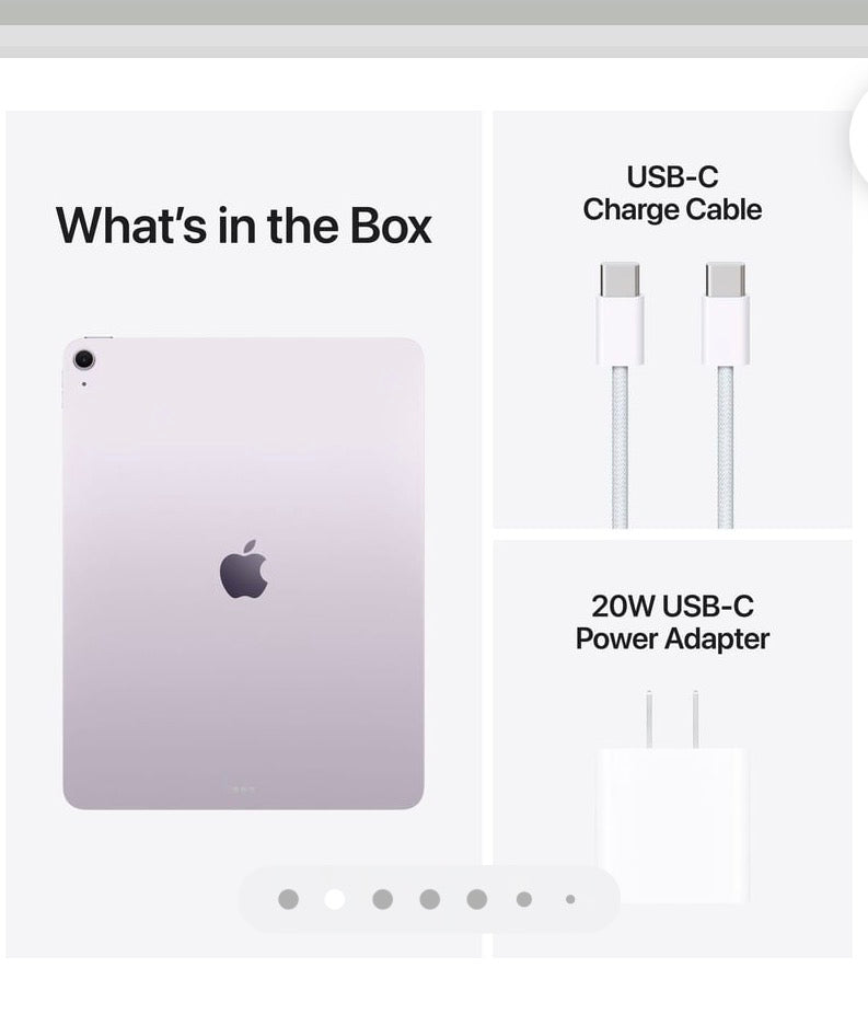 Apple -  iPad Air M3 chip Built for Apple Intelligence Wi-Fi 128GB