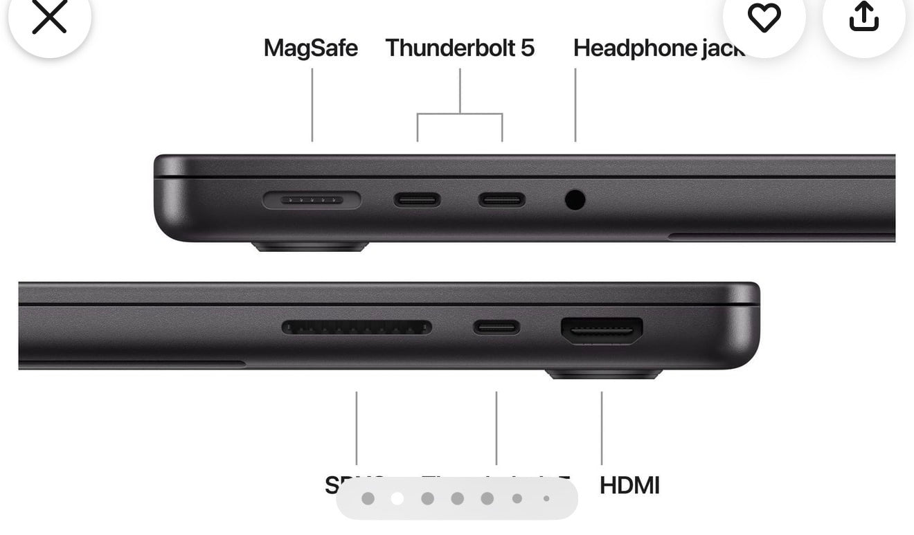 Apple - MacBook Pro 14-inch Laptop - Apple M4 Pro chip Built for Apple Intelligence - 24GB Memory - 512GB SSD
