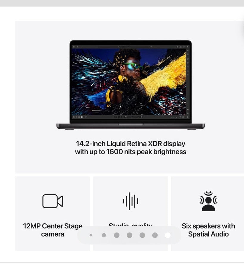 Apple - MacBook Pro 14-inch Laptop - Apple M4 Pro chip Built for Apple Intelligence - 24GB Memory - 512GB SSD