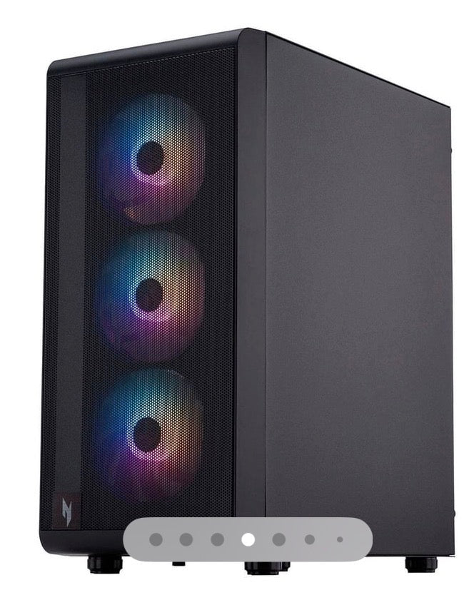 Acer - Nitro 60 Gaming Desktop - AMD Ryzen 9 7900 - 32GB DDR5 Memory - NVIDIA GeForce RTX 5070 - 1TB SSD - Black