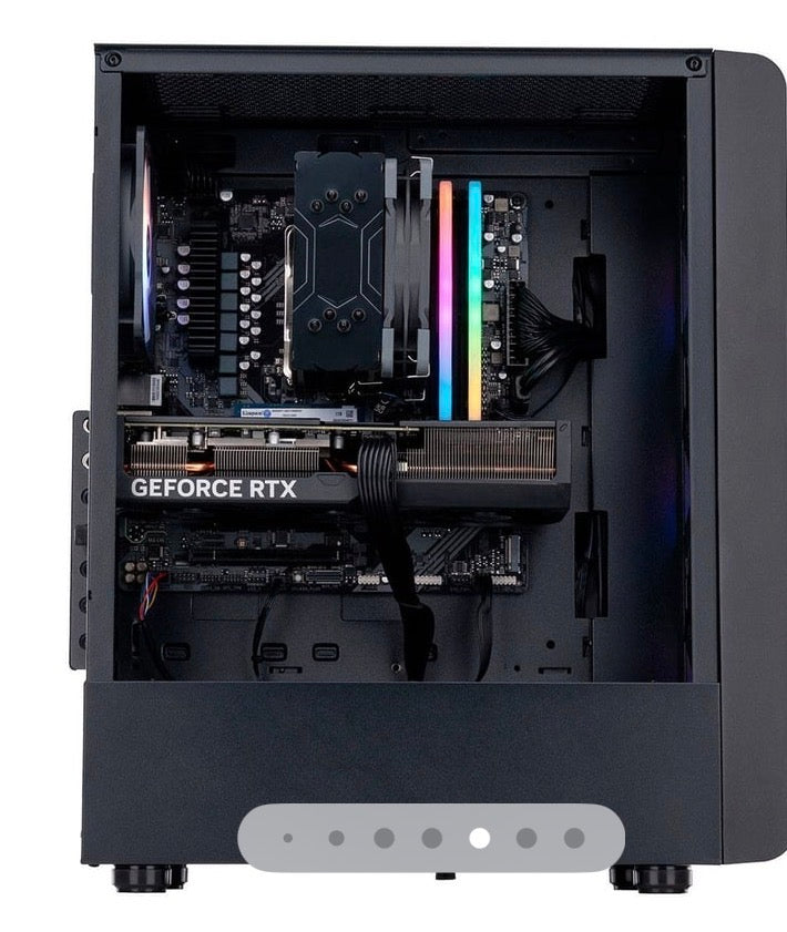 Acer - Nitro 60 Gaming Desktop - AMD Ryzen 9 7900 - 32GB DDR5 Memory - NVIDIA GeForce RTX 5070 - 1TB SSD - Black