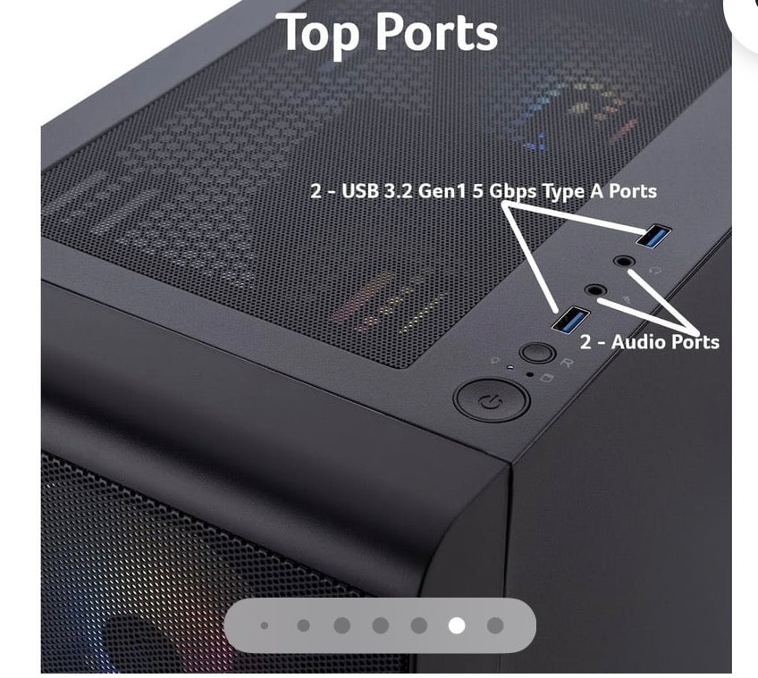 Acer - Nitro 60 Gaming Desktop - AMD Ryzen 9 7900 - 32GB DDR5 Memory - NVIDIA GeForce RTX 5070 - 1TB SSD - Black