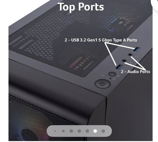 Acer - Nitro 60 Gaming Desktop - AMD Ryzen 9 7900 - 32GB DDR5 Memory - NVIDIA GeForce RTX 5070 - 1TB SSD - Black