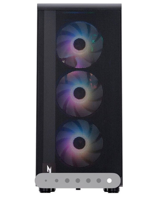 Acer - Nitro 60 Gaming Desktop - AMD Ryzen 9 7900 - 32GB DDR5 Memory - NVIDIA GeForce RTX 5070 - 1TB SSD - Black